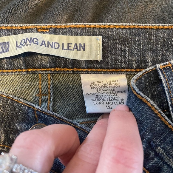 Vintage women’s GAP 12 Long & Lean stretch - Picture 6 of 6